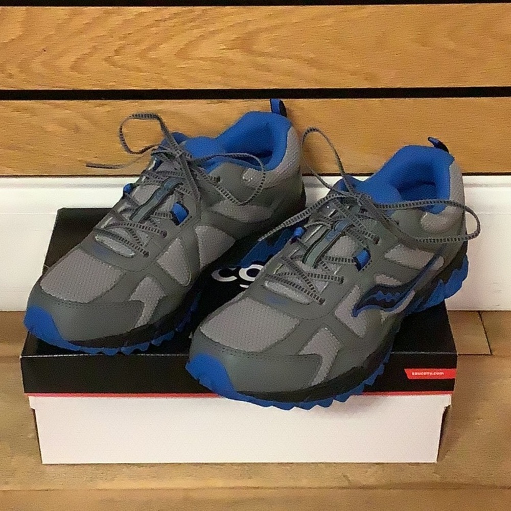Saucony- Boys Escape/Gray/Blue